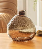 グラス花器 北欧デザイン フラワーベース 花瓶 　ガラス　透明　ボトル　生け花　インテリア　オシャレ