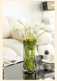 グラス花器 北欧デザイン フラワーベース 花瓶 　ガラス　透明　生け花　インテリア　オシャレ