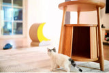 スタイリッシュ猫ベッド　キャットハウス&サイドテーブル