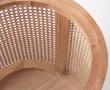 籐編み無垢材収納テーブル　インテリア　リビングルーム　シンプル　ランド　丸コーヒーテーブル　収納テーブル　オシャレ　ミニーテーブル　椅子　